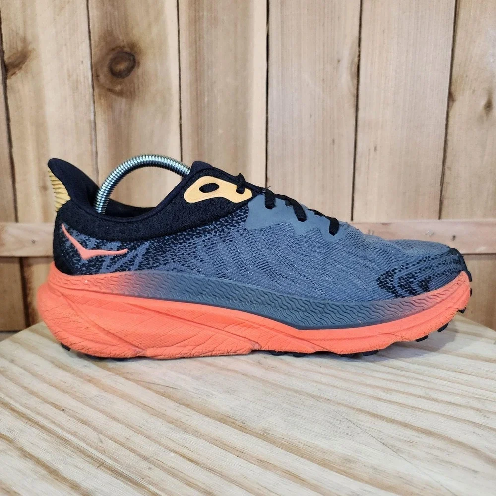 Hoka One One Challenger ATR 7 Shoes Mens 10 Gray Running Sneakers 1134497 CFLM